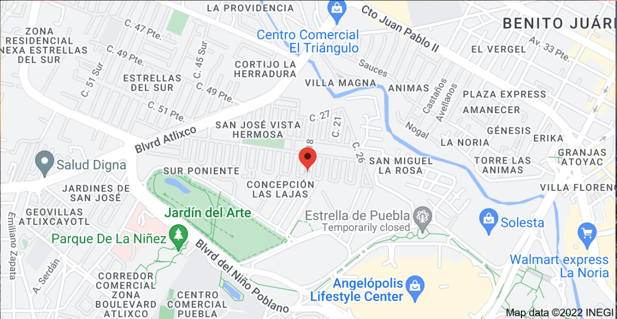 ubicación hospedajeangelopolis.com